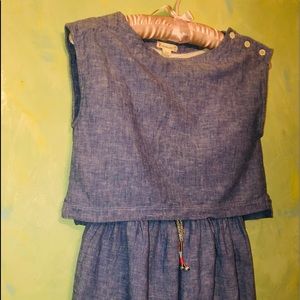 Crew Cuts Size 10 Girls Linen Dress